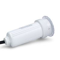 Projecteurs LED immergés LanWo IP68 sans niche, 1,5 pouce, RGB Blanc, pour piscines en fibre de verre, en polycarbonate et en liner
