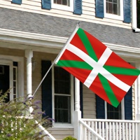 Drapeau basque Ikurrina personnalisé OEM 90x150cm en polyester pour décoration extérieure, imprimé recto-verso, bannière 3x5ft pour événements culturels