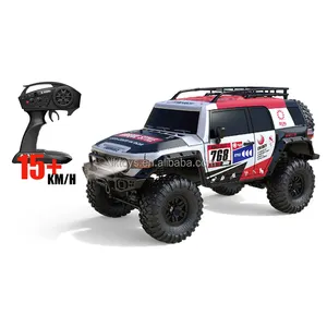 1/10 2,4G 4WD Rc Car HB Juguetes Control proporcional Vehículo retro con luz LED RTR Modelo Control remoto Juguetes para niños