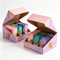 Boîte de présentation en papier recyclé avec logo imprimé personnalisé pour bonbons, jouets, chocolat, café, chewing-gums, vente au détail, supermarché, comptoir, présentation alimentaire