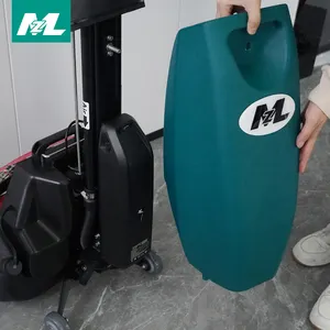 Battery Industrial Mini Floor Electric Walk Behind Automatic Floor Scrubber Cleaning Machine