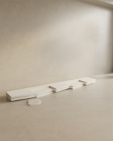 Écran décoratif pliable Spazepaper en carton, support d'affichage haut (H210cm), cloison de fond pour la décoration de la maison et des magasins de détail