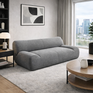 Sofá Modular en Forma de L, Personalizable de Fábrica, con Esponja y Tela, Reclinable sin Estructura, para Sala de Estar - Product Image 6