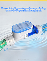 Chlorinateur au sel haute performance 3-en-1 avec plus de plaques en titane, durée de vie prolongée, système d'eau salée intelligent IPX7 avec mise à jour OTA via l'application Wi-Fi