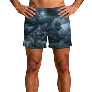 Pantalones Cortos de Baloncesto con Sublimación Personalizada para Hombre, Ajuste Holgado, Secado Rápido, Ropa Deportiva, Pantalones Cortos de Gimnasio con Logotipo del Equipo para Deportes de Cancha - Product Image 2