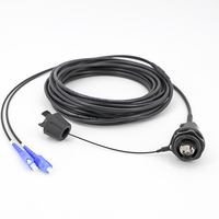 Connecteur AARC à fibre optique HXB11 HXB13 HXB15 pour FTTA à faisceau étendu, 2, 4, 6, 8 cœurs, pour câble tactique blindé sur bobine