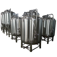 Cuve de brassage DYE 5000 litres en acier inoxydable 304 de qualité alimentaire avec chemise de refroidissement – Solution clé en main pour brasserie