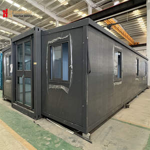 Système solaire complet Maison modulaire de luxe en conteneur avec canapés Piscine Dôme Caractéristiques mobiles Préfabriqués Autres maisons - Product Image 1