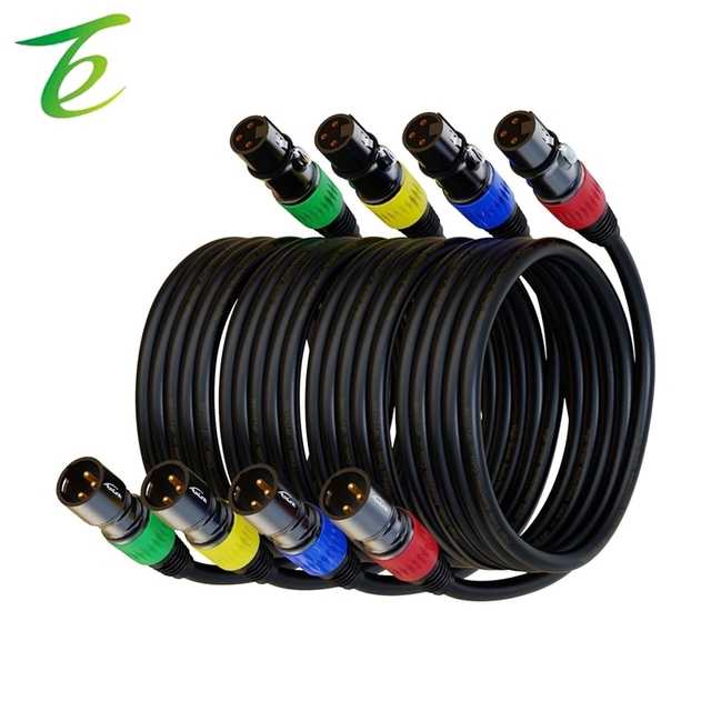 Cross-border Best-selling XLR Cable, Pure Copper Black Cable, XLR Cable, Male-to-female Microphone, XLR Professional-grade