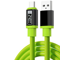 Kabel USB Type-C Pengisian Cepat 240W 5A untuk iPhone & Ponsel Ramah Lingkungan Mendukung Penggunaan Printer