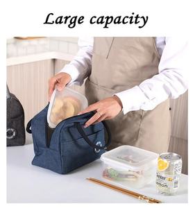 Bolsa térmica de poliéster duradera al por mayor, bolsa de compras portátil respetuosa con el medio ambiente, bolsa de refrigeración <span class=keywords><strong>Jumbo</strong></span> con aislamiento térmico para alimentos - Product Image 6