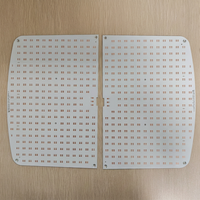 Carte d'échantillon MCPCB en aluminium LED avec dissipation thermique, forme personnalisée pour l'éclairage
