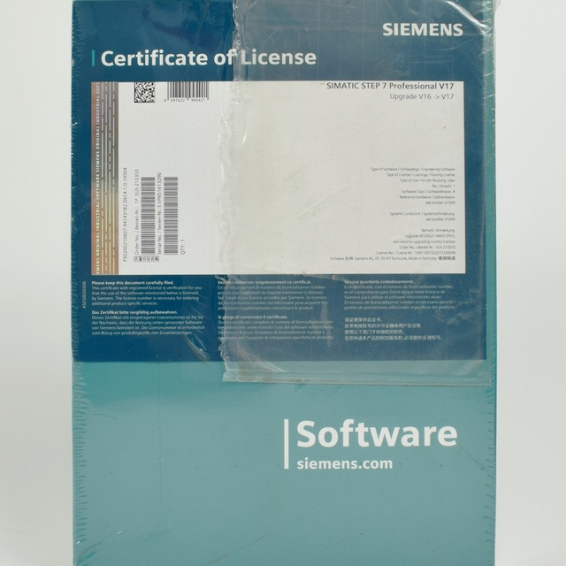 New in Box STEP7 Professional V17 Upgrade V16-&gt V17 SUS-210350 1-year Warranty PLC