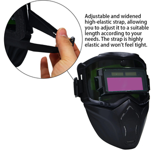 <span class=keywords><strong>Maschera</strong></span> per saldatura a oscuramento digitale con filtro elettrodo a basso prezzo, occhiali protettivi per saldatura, scudo facciale - Prodotto in Cina - Product Image 2