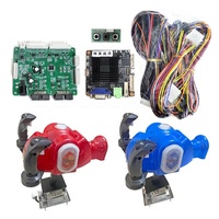 Kits de rue pour adultes Kit de boulons de champ de bataille avec armoire de simulation de carte LCD pour jeu de balle de tir d'arcade à pièces