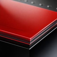 Panneau solaire en verre BIPV rouge WTEM Chine 140W, verre photovoltaïque à film mince au tellurure de cadmium, façade mur-rideau architectural IPX8