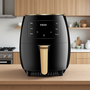 Nouvelle <span class=keywords><strong>multicuiseur</strong></span>-friteuse à air électrique intelligente à écran tactile, grande capacité 15L, four en verre blanc, vente en gros commerciale en Chine, OEM - Product Image 1