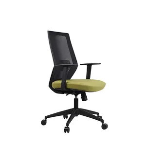 Tốt nhất nhà Ergonomic CEO văn phòng xoay khách truy cập máy tính ghế và bảng đồ nội thất bán buôn trắng sang trọng - Product Image 3
