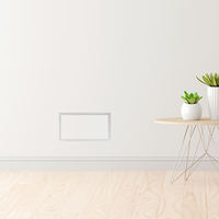 Grille de retour d'air CVC en acier moderne 4x10 personnalisable pour installation encastrée mur/plafond style victorien côtier