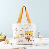Bolsos Tote Multicolores Más Vendidos, Funcionales y Resistentes al Desgaste, Bolsos Mini Personalizados de Lona 100% Algodón para Mujer
