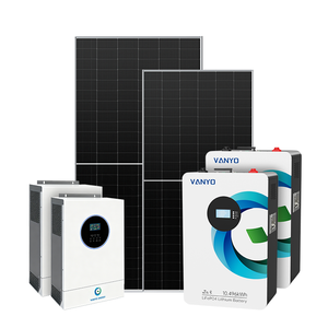 Sistema de Energía Solar Híbrido Completo Vanyo para Uso Fuera de la Red, 3000W 6000W 11000W, Sistema Fotovoltaico Residencial <span class=keywords><strong>con</strong></span> Paneles Solares - Product Image 2