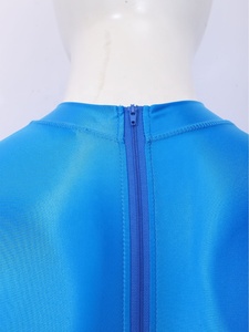 Mens One Piece Swimsuit Sleeveless Short Legs Unitard Bathing <b>Suit</b> Back Zipper Mesh Panel Swimwear Custom - Product Image 4