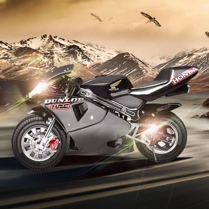 Mini moto de rue 49cc à essence haut de gamme, facile à conduire, <span class=keywords><strong>2</strong></span> temps, avec pneus durables de 10 pouces (Offre Spéciale) - Product Image 6