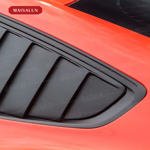 Volets de fenêtre en fibre de carbone pour <span class=keywords><strong>Ford</strong></span> <span class=keywords><strong>Mustang</strong></span>, amélioration extérieure, kit carrosserie, pièces automobiles, États-Unis - Product Image 2