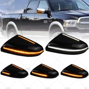 2025 Chất lượng cao LED gương chiếu hậu lần lượt tín hiệu đảo ngược Gương phản xạ thanh ánh sáng cho Dodge Ram 1500 phụ kiện - Product Image 2