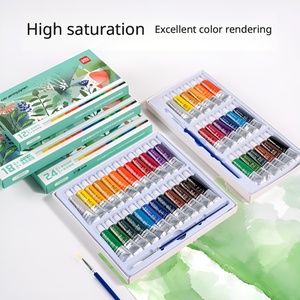 Ensemble de <span class=keywords><strong>peinture</strong></span> <span class=keywords><strong>gouache</strong></span> professionnelle avec logo personnalisé, pigments de <span class=keywords><strong>peinture</strong></span> pour artistes, <span class=keywords><strong>peinture</strong></span> artistique multi-spécifiques, vente en gros OEM - Product Image 5