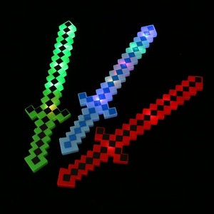 Espada Láser LED de Juguete con Sonido y Luces Pixeladas para Fiestas Infantiles - ¡Gran Venta! - Product Image 4