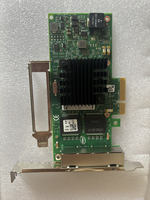 Adaptateur réseau Ethernet Gigabit 1 GbE RJ45 PCIe X4 4 ports I350-T4 d'occasion, carte réseau serveur PCIe quadri-ports I350