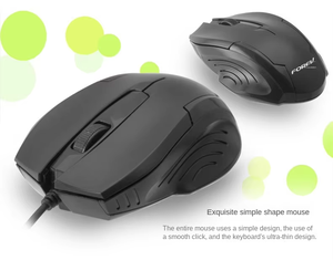 <span class=keywords><strong>Souris</strong></span> filaire portable FV55 Fashion, <span class=keywords><strong>souris</strong></span> optique 1000 DPI avec câble USB pour ordinateur portable, PC - Product Image 3