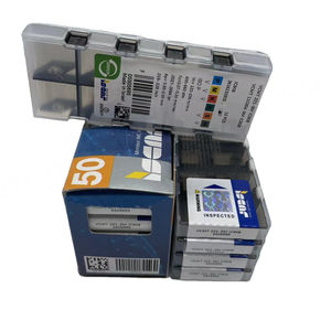 Plaquette en carbure de tungstène VCMT 221-SM IC908 Iscar, plaquettes de tournage CNC, revêtement OEM PCD/PCBN/CBN/CVD, super dure - Product Image 1