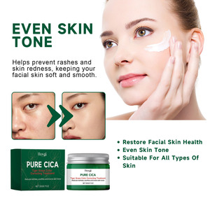 Crème hydratante pour le visage Hoygi PURE CICA Traitement correcteur de couleur à l'herbe du tigre Réduit les rougeurs, apaise et unifie le teint - Product Image 3