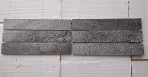 Strips Silver and Grey Glass Mixed Metal Mosaic <b>Tile</b> Glass for <b>Backsplash</b> Bulk Product Handmade Gray Colour - Product Image 4