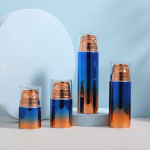 Tarro de plástico vacío para crema facial de 0,5 oz 1oz 1,8 oz con tapa de prensa - Product Image 4