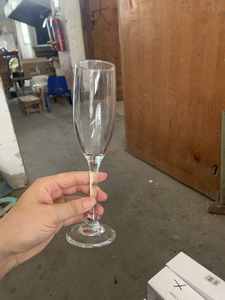 <strong>Wholesale</strong> High Quality Simple Shape Conventional Wine Cup Glass Wedding <strong>Champagne</strong> Glass Stocked Goblet - Product Image 6