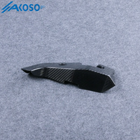 Accessoires de moto AKOSO 3K en fibre de carbone sèche Kits de carénage de couvercle de conduit intérieur côté droit pour Kawasaki Z900 2020-2024 2023