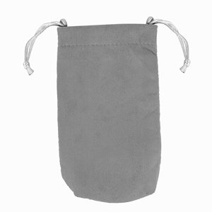 Customizable Gold Stamping Logo White Blue Gray Durable Velvet Glasses Pouch Microfiber <b>Sunglasses</b> Drawstring Pouch - Product Image 2