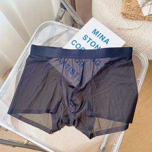 Ropa interior transparente ultrafina 20D para hombre, bolsillo en forma de U sin entrepierna, de secado rápido, transpirable, sin marcas - Product Image 6