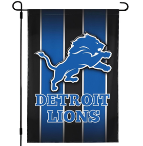 Drapeau de jardin des <span class=keywords><strong>Detroit</strong></span> Lions 12*18, adapté aux décorations intérieures et extérieures de jardin, de cour et de rue, bannière de jardin de qualité supérieure à double face - Product Image 4