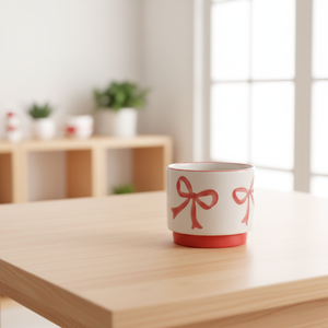 Jardinières en céramique sur mesure pour la décoration de table de bureau, de maison ou d'atelier créatif pour la Saint-Valentin - Product Image 2
