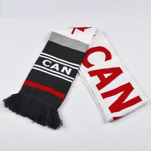 فريق رياضي من الأكريليك المحبوك المنسوج بجودة عالية حسب الطلب ، وشاح تذكاري شتوي لمحبي كرة القدم - Product Image 2