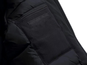 Abrigo de Invierno para Hombre, Grueso y Cálido, Chaqueta de Plumón con Bordado, Estilo Urbano, con Capucha, Parka, Chaqueta Bomber, Chaqueta con Capucha y Piel de Zorro - Product Image 3