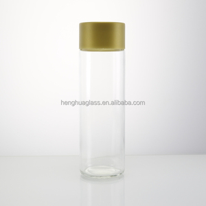 <span class=keywords><strong>ขวด</strong></span>แก้วใส่น้ำแร่สไตล์ <span class=keywords><strong>VOSS</strong></span> 12oz 350ml 355ml ใส่น้ำผลไม้ขวดแก้วพร้อมฝาพลาสติก - Product Image 1