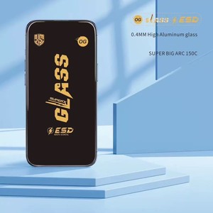 <span class=keywords><strong>Protection</strong></span> d'écran en <span class=keywords><strong>verre</strong></span> trempé HD transparente en gros pour iPhone 15 Pro Max 16 17 18 2026 – Meilleure vente – <span class=keywords><strong>Verre</strong></span> OG – Boîte de 10 en 1 - Product Image 5