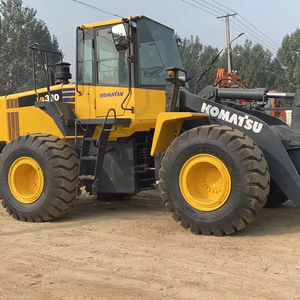 Chargeuses sur pneus d'occasion Japon Komatsu WA380-6 haute puissance gros godet pelle camion exploitation minière machines de construction - Product Image 1