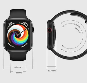 Smartwatch t900pro max série 7, smartwatch esportivo à prova d' água com chamadas, frequência cardíaca, para celulares apple e huawei, 2022