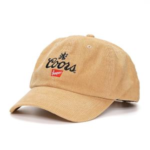 Casquette de baseball premium à 6 panneaux, chapeaux de papa brodés, chapeau en velours côtelé personnalisé non structuré, vente en gros - Product Image 4